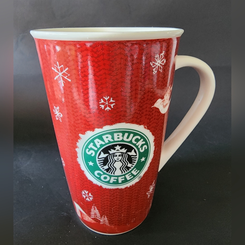 Starbucks Coffee Grande Mug Holiday 2008